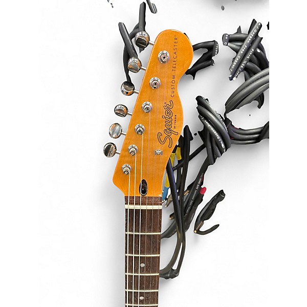 Used Squier Classic Vibe '60s Custom Telecaster SH E Aztec Gold Solid Body Electric Guitar