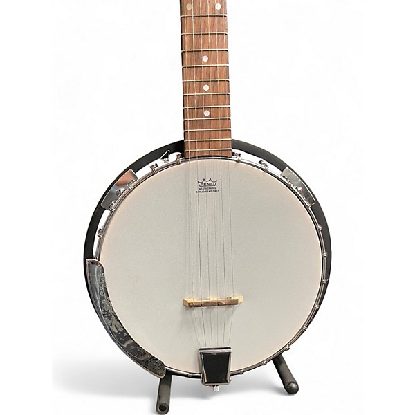 Used Danville Six String Banjo Natural Banjo