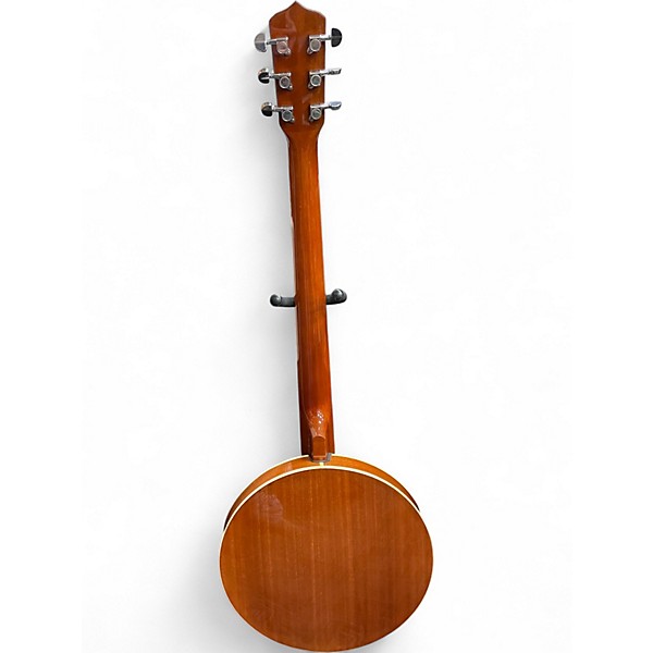 Used Danville Six String Banjo Natural Banjo