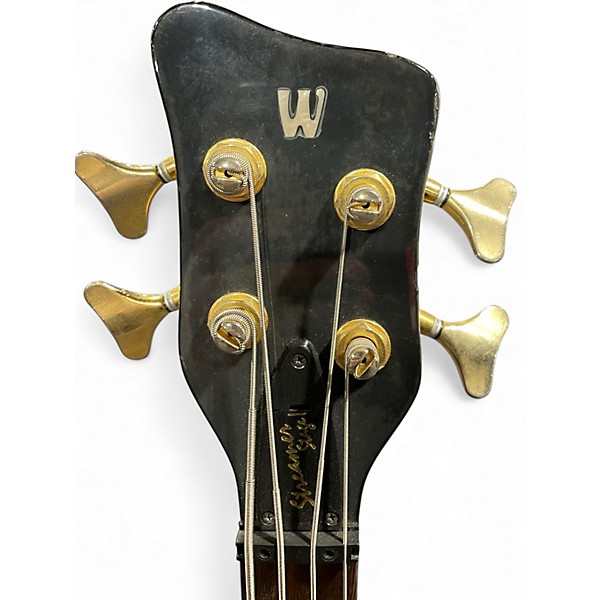 Used Warwick Streamer Stage I 4 String Gray Electric Bass Guitar