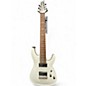 Used Schecter Guitar Research Demon 7 String White Solid Body Electric Guitar thumbnail