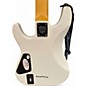 Used Schecter Guitar Research Demon 7 String White Solid Body Electric Guitar
