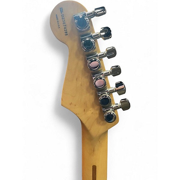 Used 2005 Fender American Deluxe Stratocaster 3 Tone Sunburst Solid Body Electric Guitar