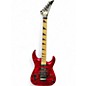 Used Jackson JS34Q Dinky Trans Crimson Red Solid Body Electric Guitar thumbnail