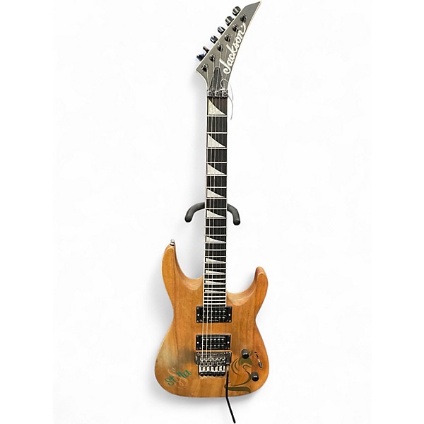 Used Jackson JS32 Dinky SATIN NATURAL Solid Body Electric Guitar