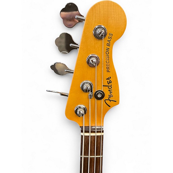 Used Fender American Ultra Precision Bass Ultraburst Electric Bass Guitar