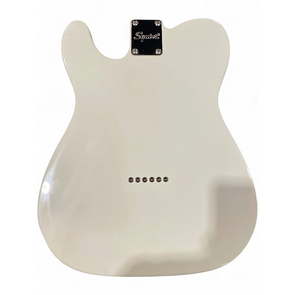 Used Squier Classic Vibe Telecaster Thinline Olympic White Hollow Body Electric Guitar