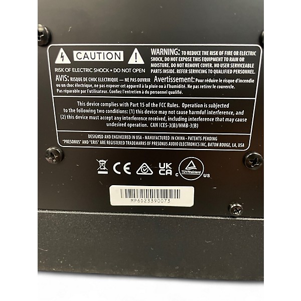 Used PreSonus ERIS PRO 6 Subwoofer