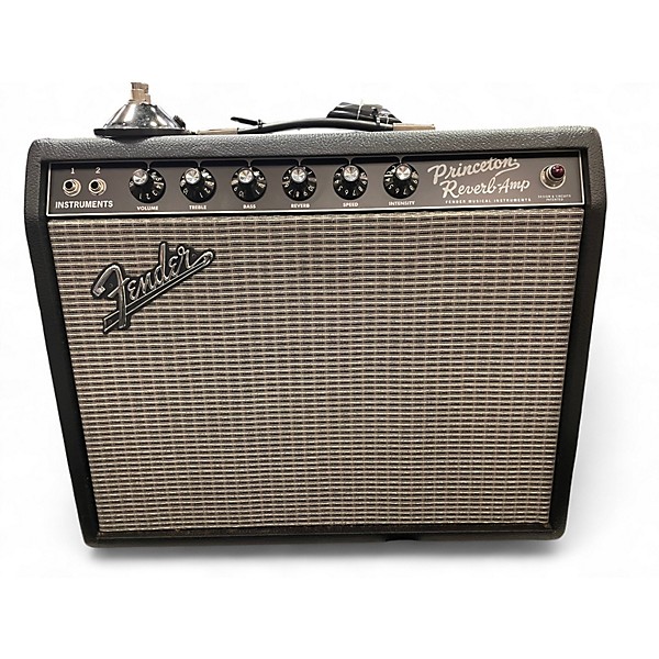 Used Fender '65 Princeton Reverb 12W 1x10 Tube Guitar Combo Amp