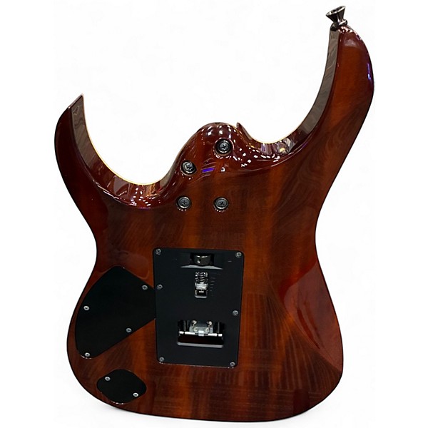 Used Ibanez RG8570Z BSR Brown Sunburst Solid Body Electric Guitar