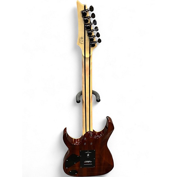 Used Ibanez RG8570Z BSR Brown Sunburst Solid Body Electric Guitar