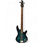 Used Ibanez GSR200FM Transparent Blue Electric Bass Guitar thumbnail