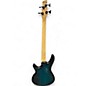 Used Ibanez GSR200FM Transparent Blue Electric Bass Guitar