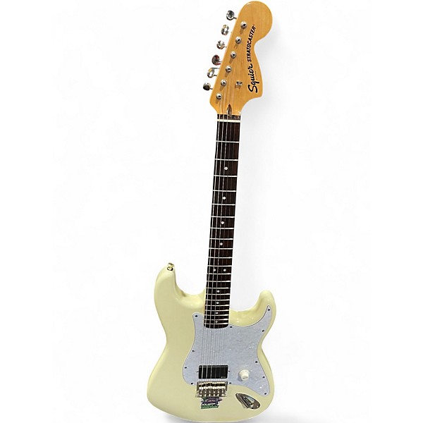 Used Squier Classic Vibe 70's Stratocaster Olympic White Solid Body Electric Guitar