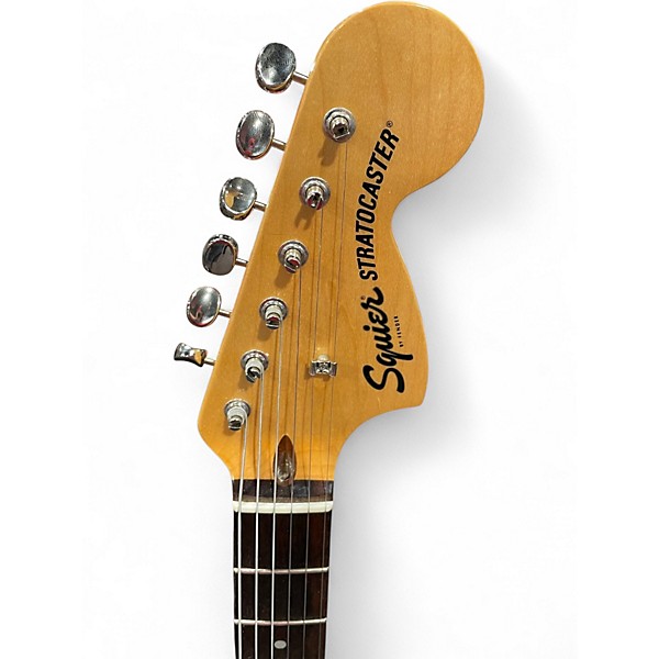 Used Squier Classic Vibe 70's Stratocaster Olympic White Solid Body Electric Guitar