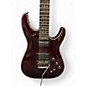 Used Schecter Guitar Research Hellraiser C1 Floyd Rose Sustaniac Black Cherry Solid Body Electric Guitar