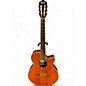 Used Ibanez AEG10E Natural Acoustic Electric Guitar thumbnail