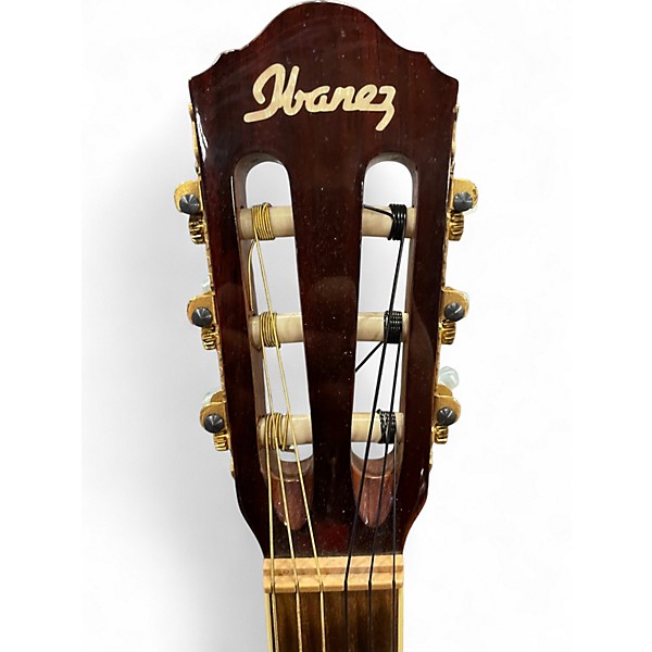 Used Ibanez AEG10E Natural Acoustic Electric Guitar