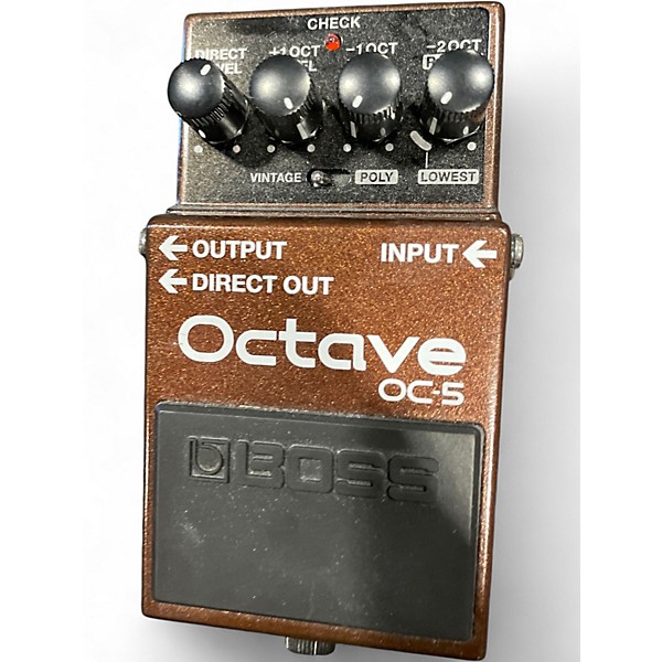 Used BOSS OC5 Effect Pedal