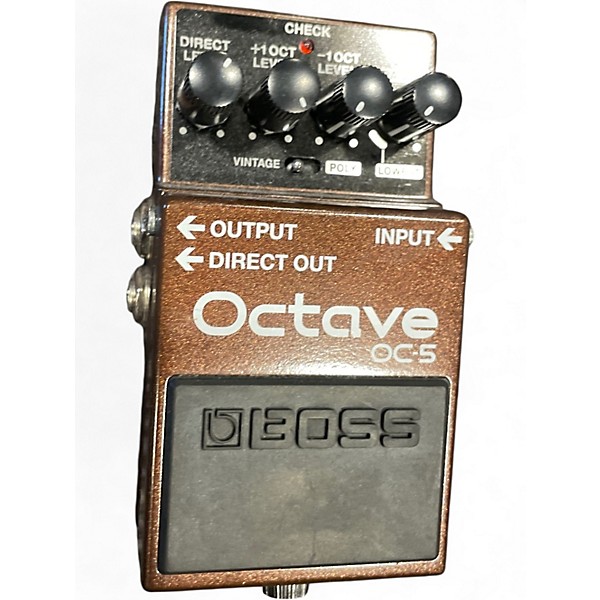 Used BOSS OC5 Effect Pedal