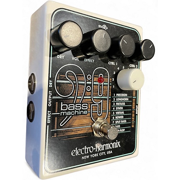 Used Electro-Harmonix BASS9 Bass Machine Bass Effect Pedal