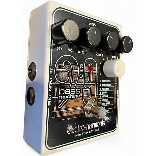 Used Electro-Harmonix BASS9 Bass Machine Bass Effect Pedal