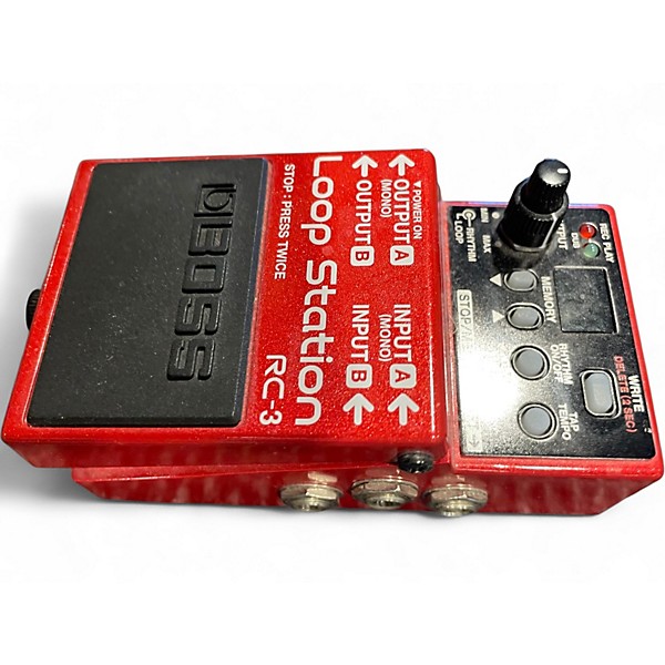 Used BOSS RC3 Loop Station Pedal