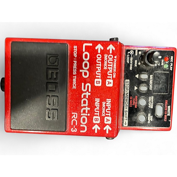 Used BOSS RC3 Loop Station Pedal