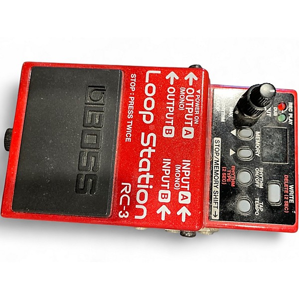 Used BOSS RC3 Loop Station Pedal