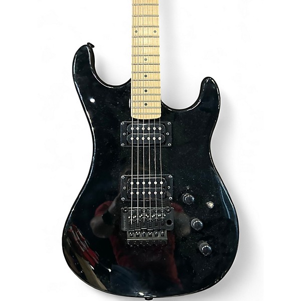 Used Kramer Pacer Classic Black Solid Body Electric Guitar
