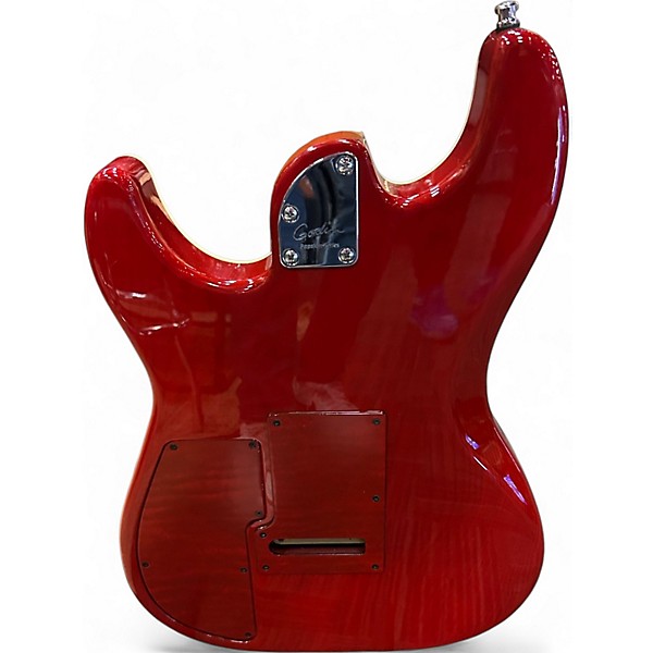 Used Godin Passion RG-3 Red Solid Body Electric Guitar