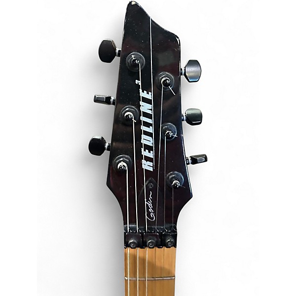 Used Godin Redline 3 Carnage Natural Solid Body Electric Guitar