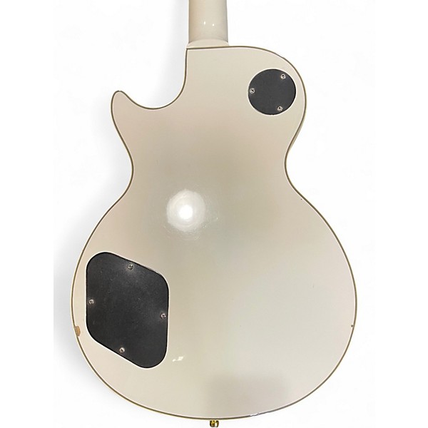 Used Epiphone Les Paul Custom Alpine White Solid Body Electric Guitar