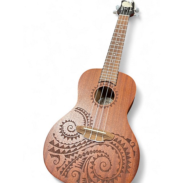 Used Luna Tattoo Concert Ukulele Mahogany Ukulele
