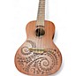 Used Luna Tattoo Concert Ukulele Mahogany Ukulele