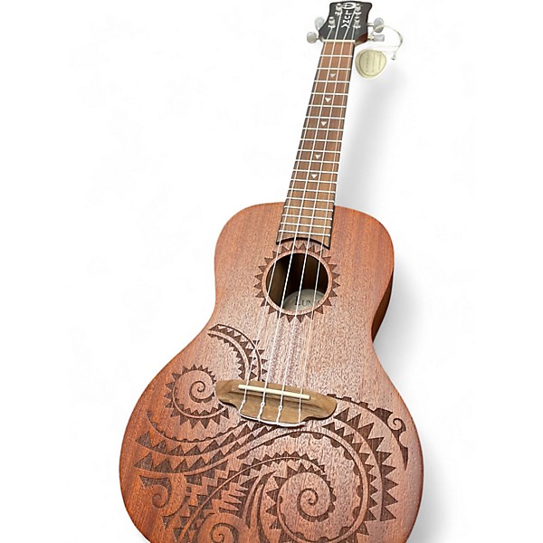 Used Luna Tattoo Concert Ukulele Mahogany Ukulele