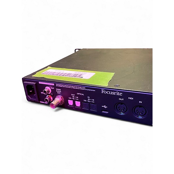 Used Focusrite 18i 20 3rd Gen Audio Interface