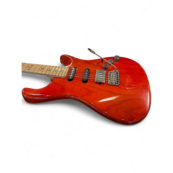 Used 2021 PRS FIORE Orange Solid Body Electric Guitar