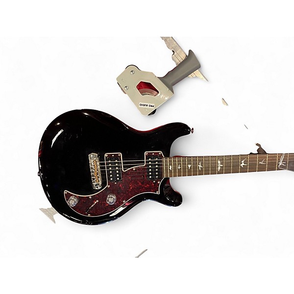 Used 2020s PRS Mira SE Black Solid Body Electric Guitar