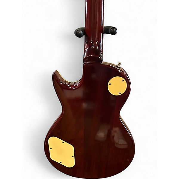 Used Fokus LP COPY 2 Tone Sunburst Solid Body Electric Guitar