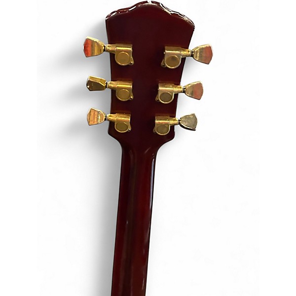 Used Fokus LP COPY 2 Tone Sunburst Solid Body Electric Guitar