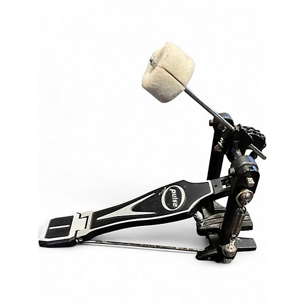 Used Pulse Medium Kick Pedal Black Chrome Drum