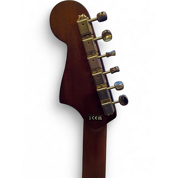 Used Fender Malibu CE AGED WHITE Acoustic Electric Guitar