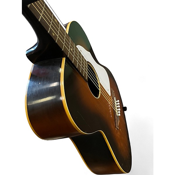 Used Silvertone H621 Natural Acoustic Guitar