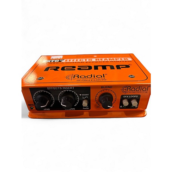 Used Radial Engineering EXTC Stereo FX Reamp Signal Processor