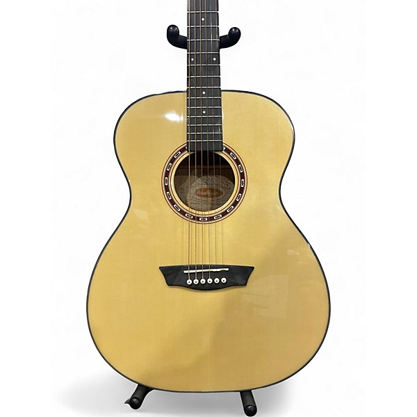 Used Washburn AF5K-A-U Natural Acoustic Guitar