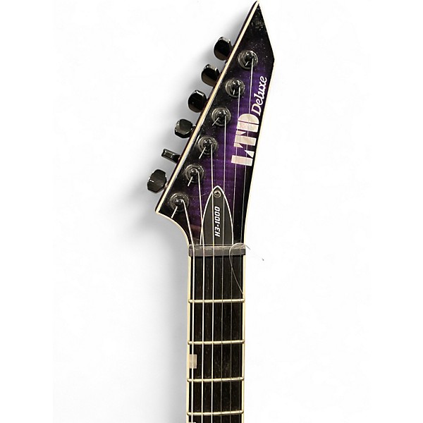 Used ESP LTD H3-1000 Purple Burst Solid Body Electric Guitar