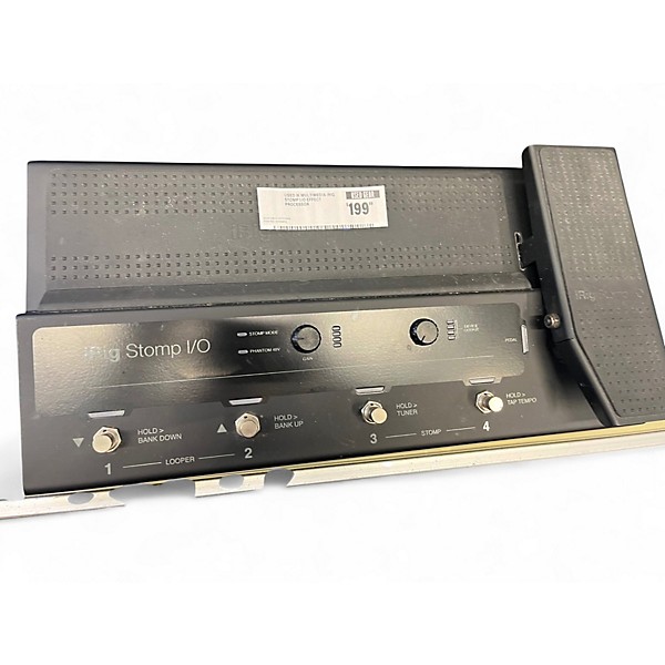 Used IK Multimedia Irig Stomp I/O Effect Processor