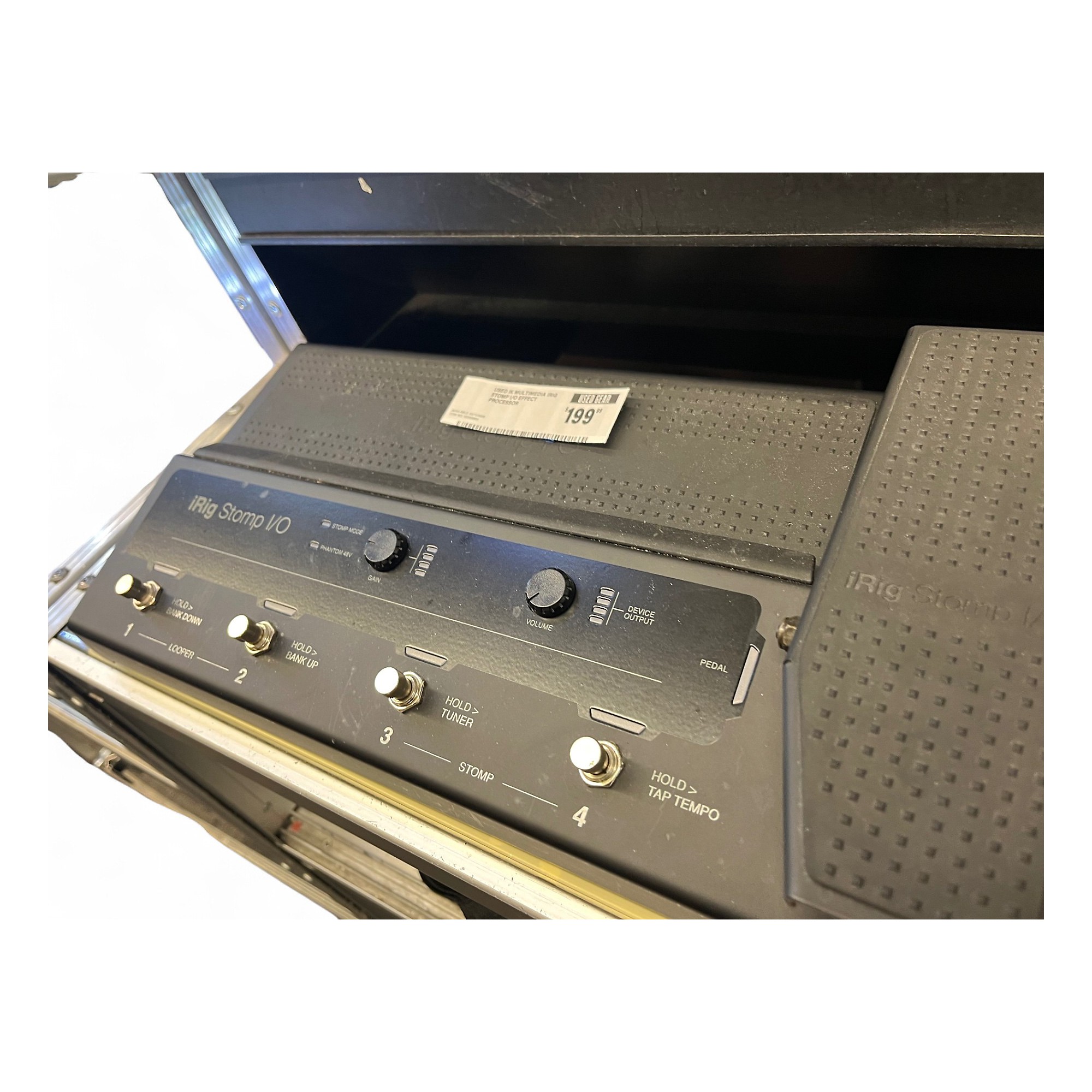 Used IK Multimedia Irig Stomp I/O Effect Processor | Guitar Center