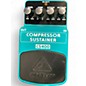 Used Behringer CS400 Compressor Sustainer Effect Pedal thumbnail